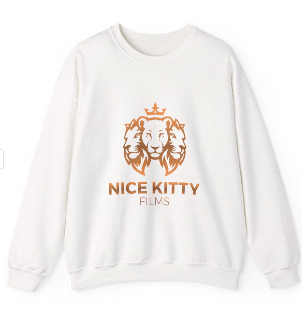 Nice Kitty logo unisex sweatshirt